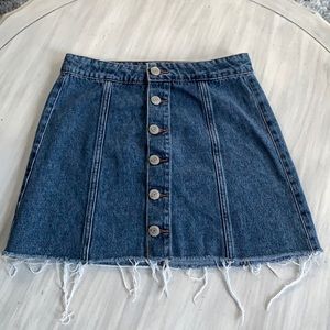 Aero High wasted Denim Skirt